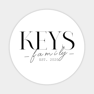 Keys Family EST. 2020, Surname, Keys Magnet